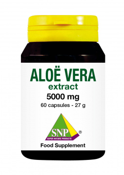 Aloë Vera extract 5000 mg