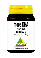 More DHA - fish oil
