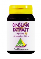 Panax Ginseng Extract + Royal Jelly + Guarana